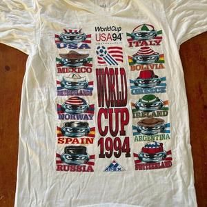 1994 World Cup Soccer Usa 94 T Shirt Retro